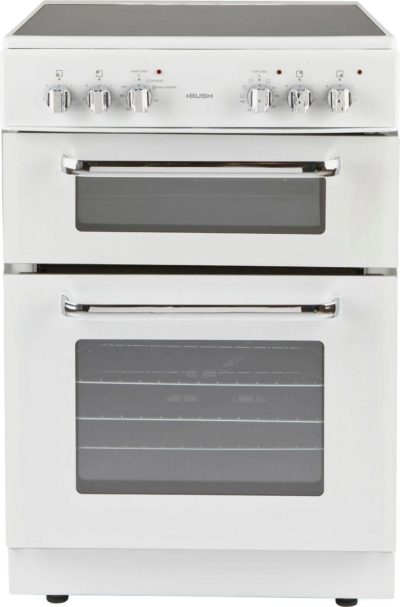 Bush - BFEDC60W Double Electric Cooker - White